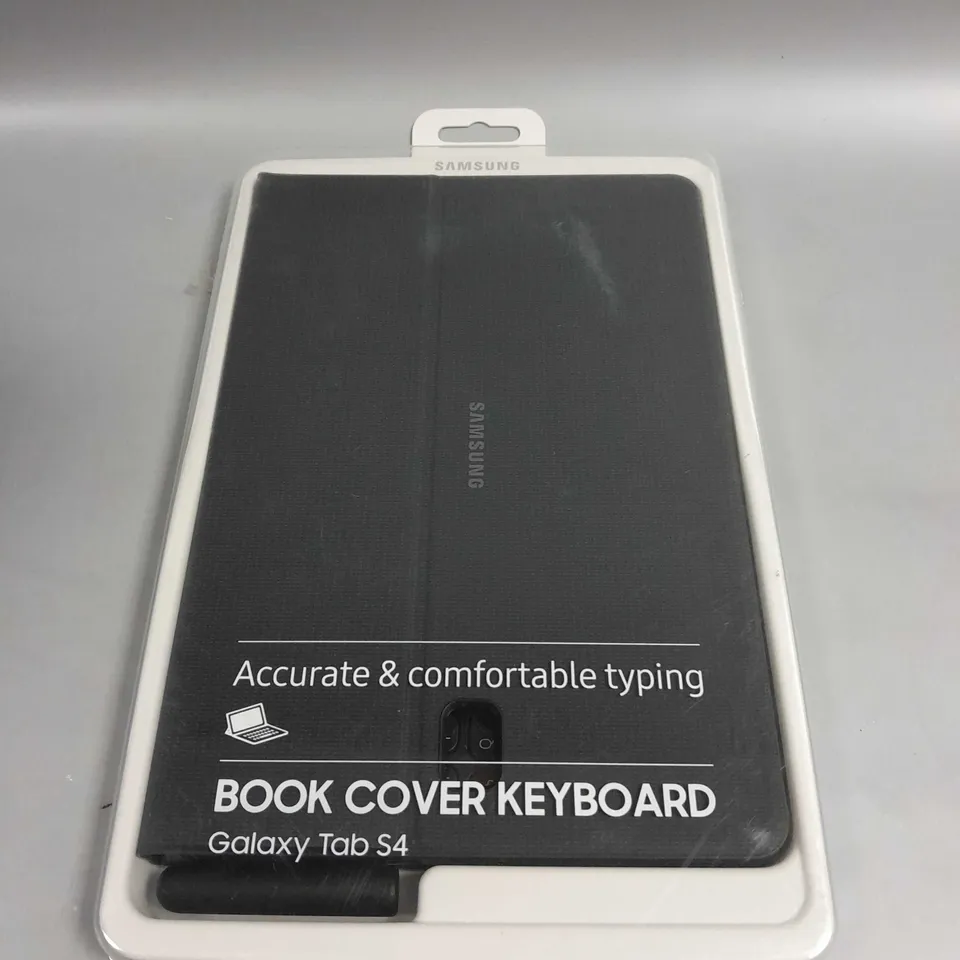 BOXED SAMSUNG GALAXY TAB S4 BOOK COVER KEYBOARD 