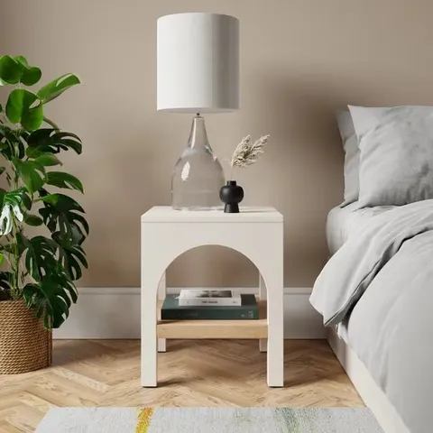 BOXED ALBOURNE BEDSIDE TABLE (1 BOX)