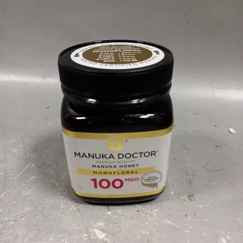 SEALED MANUKA DOCTOR MONOFLORAL MANUKA HONEY - 100MGO 