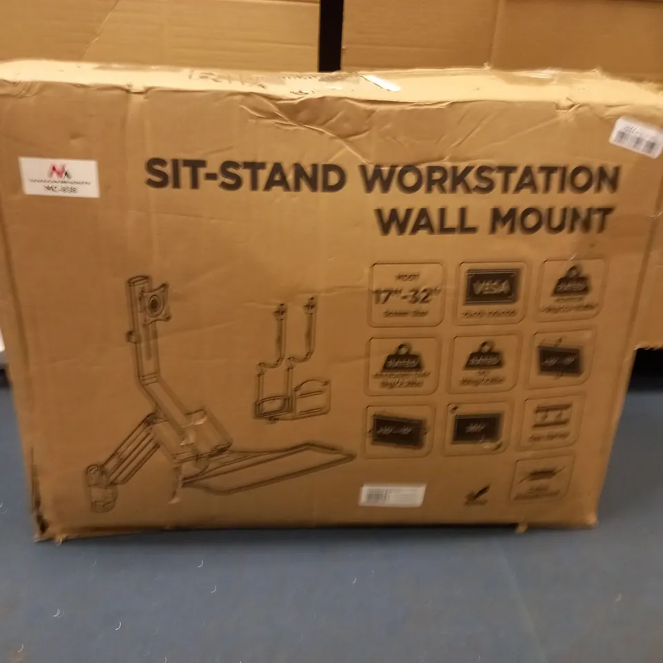 SIT-STAND WORKSTATION WALL MOUNT