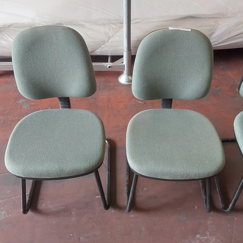 SET OF 4 OFFICE CHAIRS