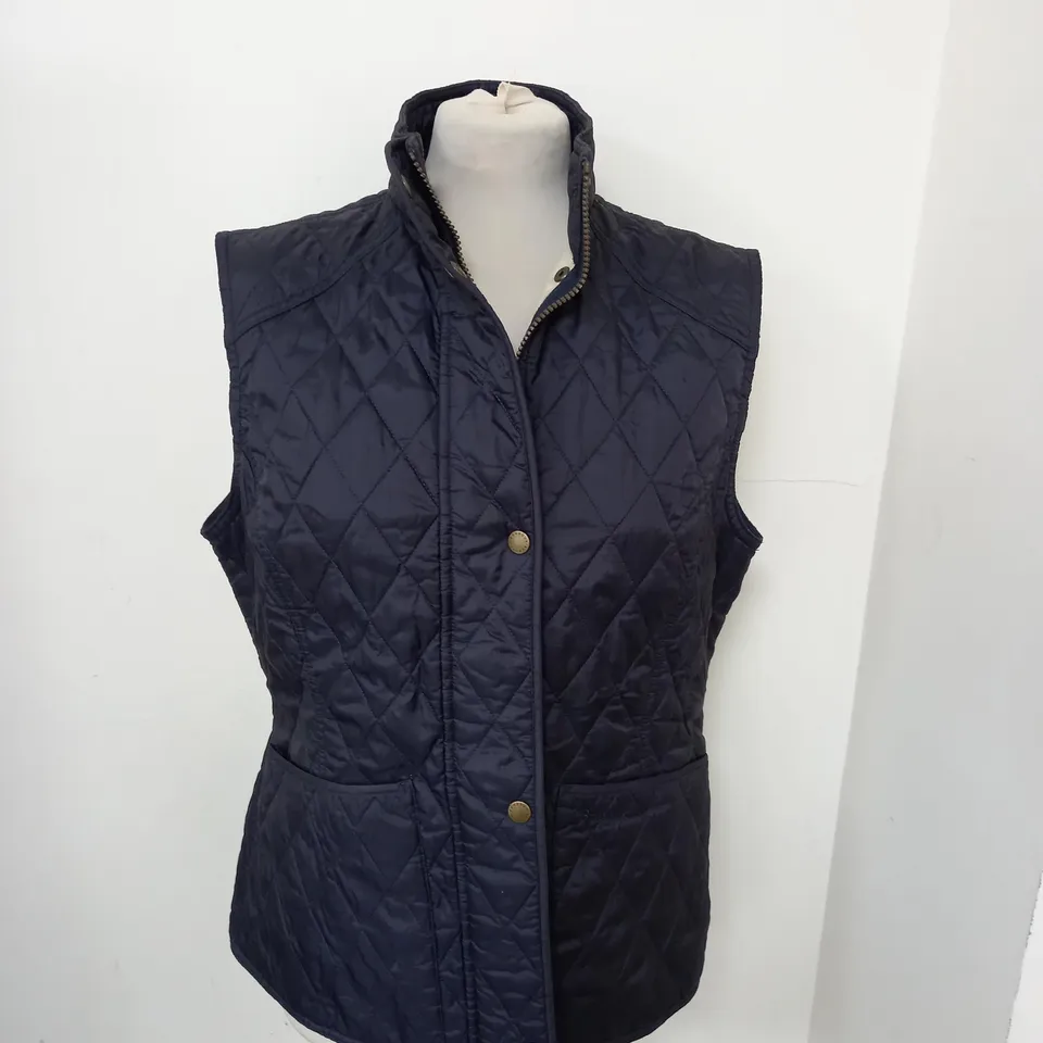 BARBOUR QUILTED GILET SIZE 14