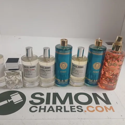 APPROXIMATELY 10 ASSORTED UNBOXED FRAGRANCES