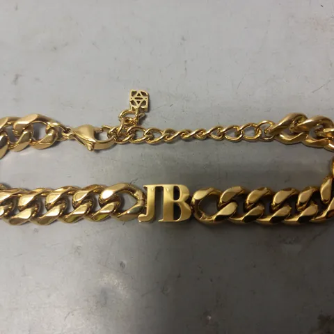 BOXED ABBOTT LYON CUSTOM INITIAL BRACELET IN GOLD