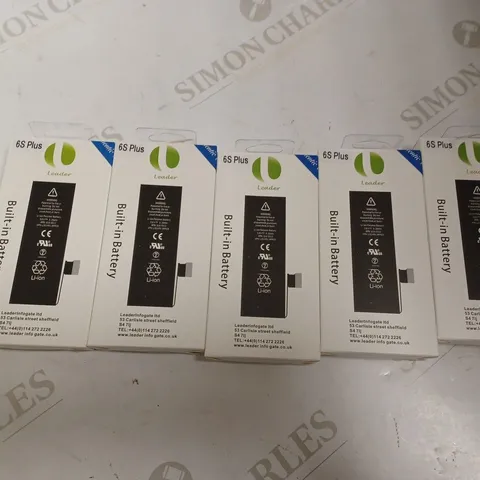 LEADER BUILT IN BATTERY FOR 6S PLUS - SET OF 5