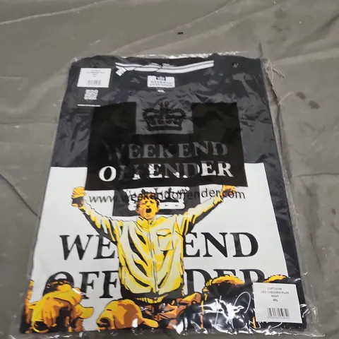 BAGGED WEEKEND OFFENDER LEO GREGORY GRAPHIC TEE - SIZE 4XL