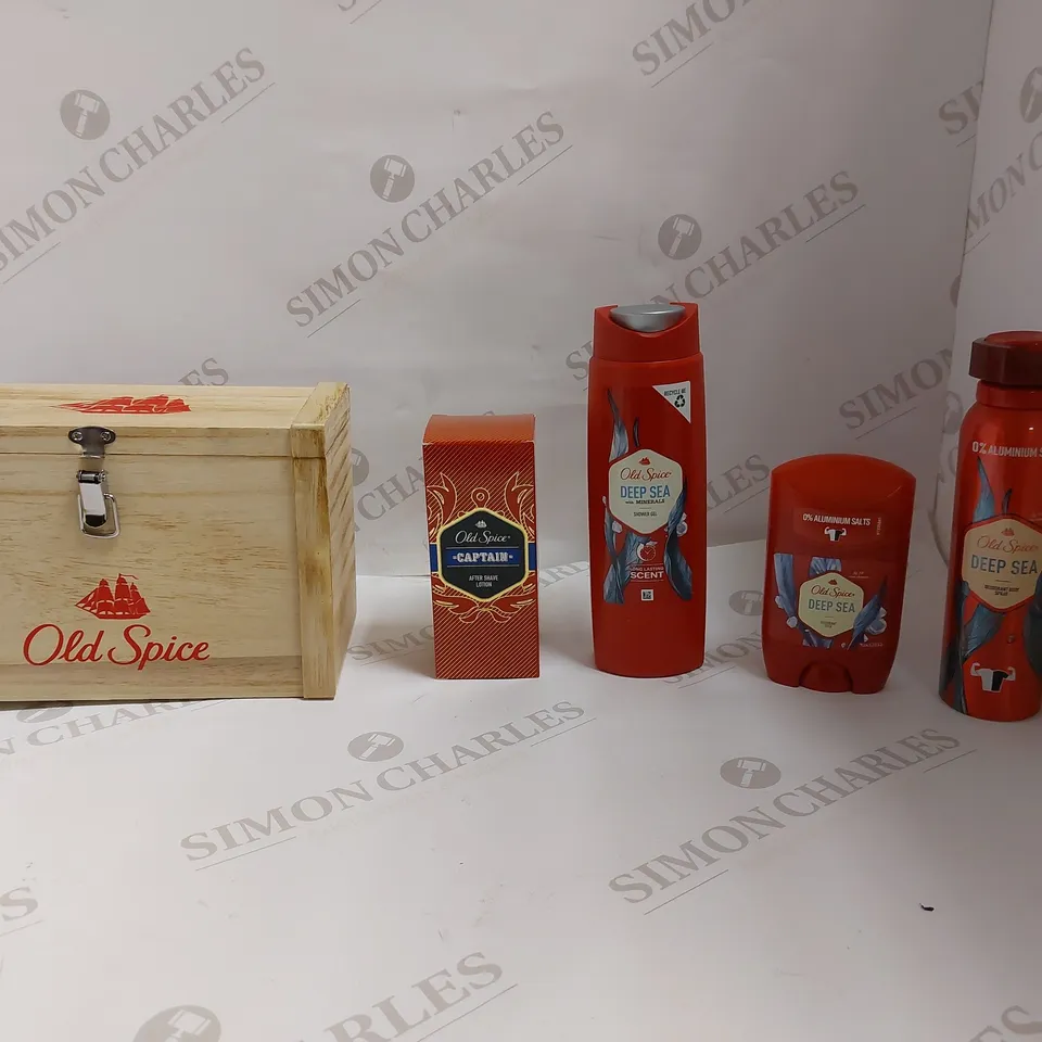 OLD SPICE DEEP SEA BOX 