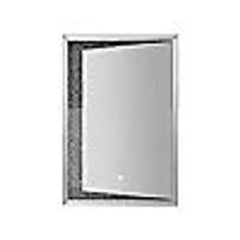 JM BY JULIEN MACDONALD ENCASED CRYSTAL LIGHT UP WALL MIRROR