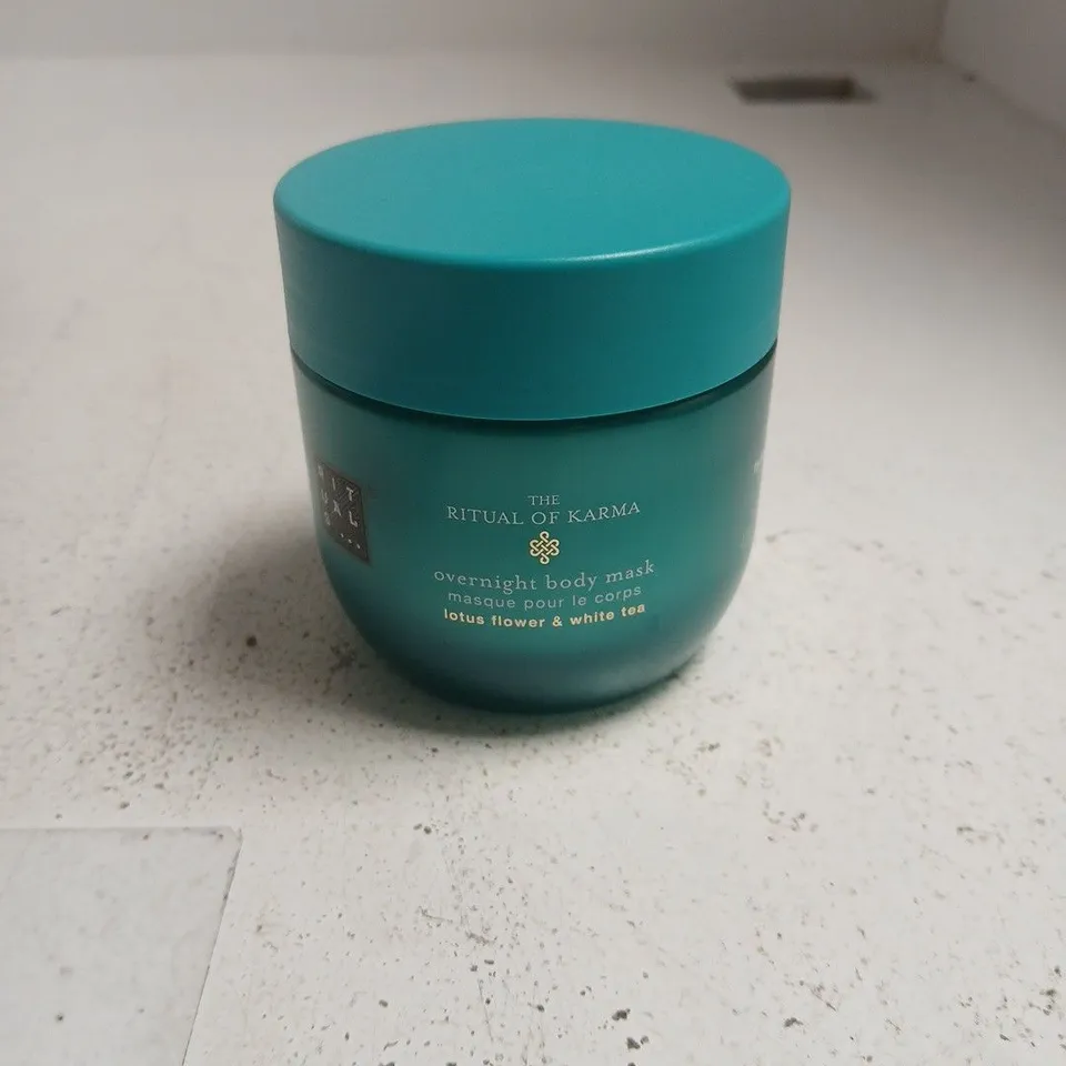 RITUALS THE RITUAL OF KARMA OVERNIGHT BODY MASK – LOTUS FLOWER & WHITE TEA 125ML