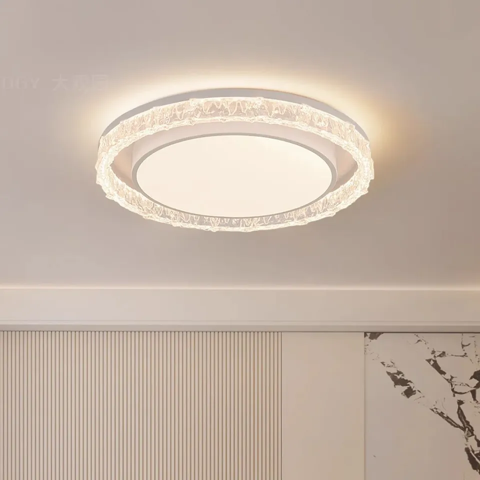 BOXED ABDUL-REHMAN ACRYLIC LED FLUSH MOUNT
