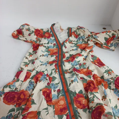 SÉZANE FLORAL PRINT DRESS – UK 12 