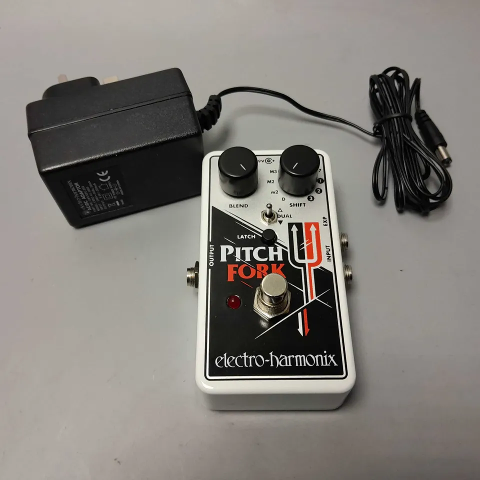 BOXED ELECTRO-HARMONIX PITCH FORK PEDAL