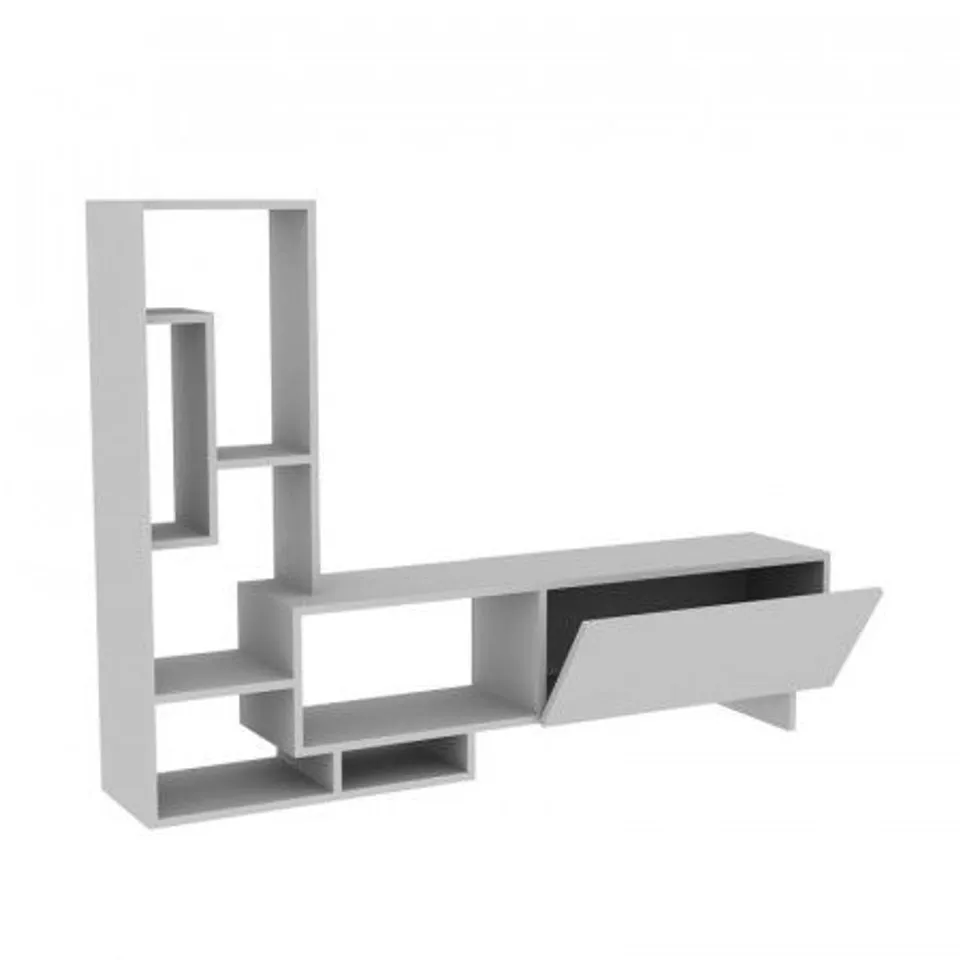 BOXED ENTERTAINMENT UNIT FOR TV UP TOO 50" (1 BOX) 