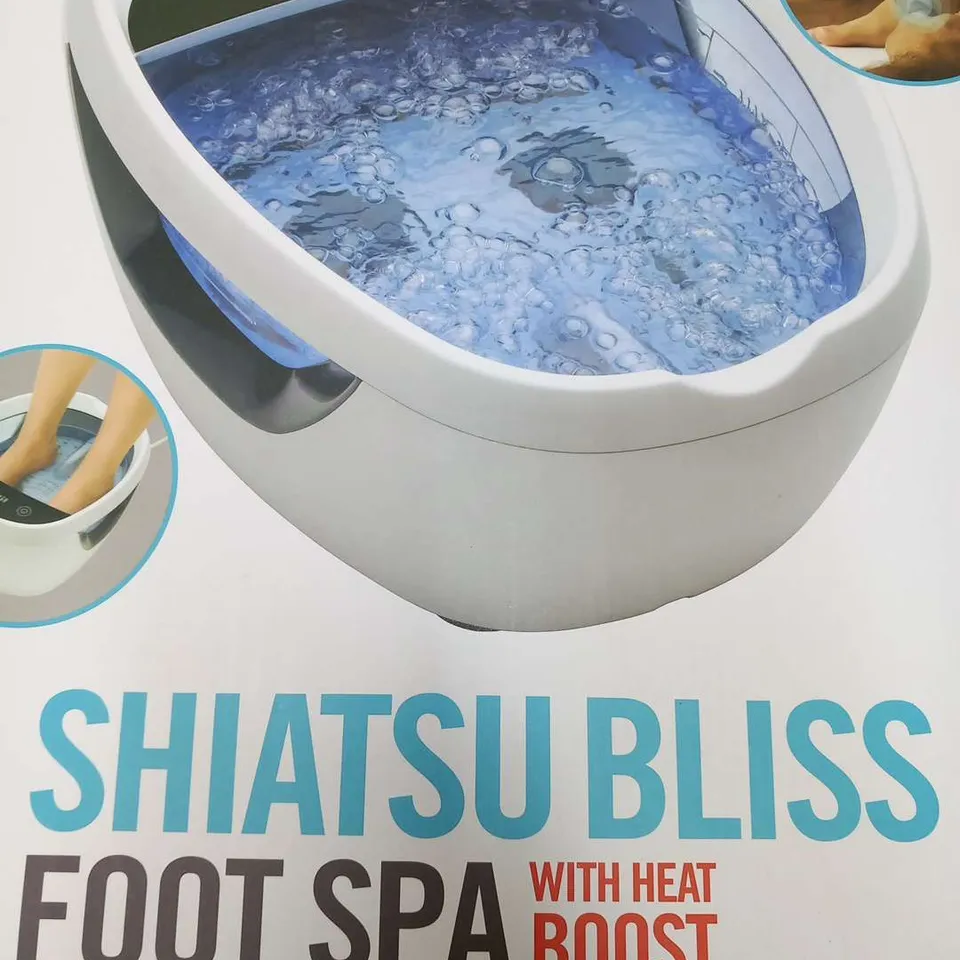 BOXED HOMEDICS SHIATSU BLISS FOOT SPA FB-655HJ-EU