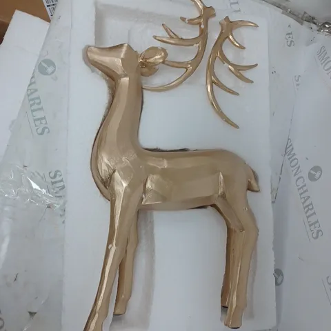 GOLDEN STAG ORNAMENT