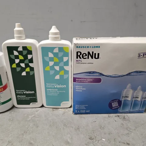 APPROXIMATELY 18 ASSORTED VISION CARE ITEMS TO INCLUDE - SPECSAVERS EASY VISION ALL PURPOSE , SPEC SAVERS EASY VISION EASI PURPOSE ,ETC