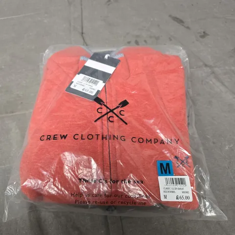 CREW CLOTHING COMPANY CLASSIC 1/2 ZIP SWEAT – MEN'S, SIZE M