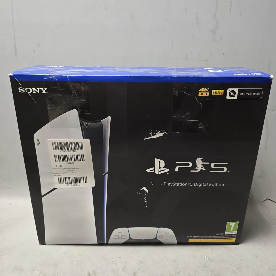 BOXED SONY PLAYSTATION 5 DIGITAL EDITION