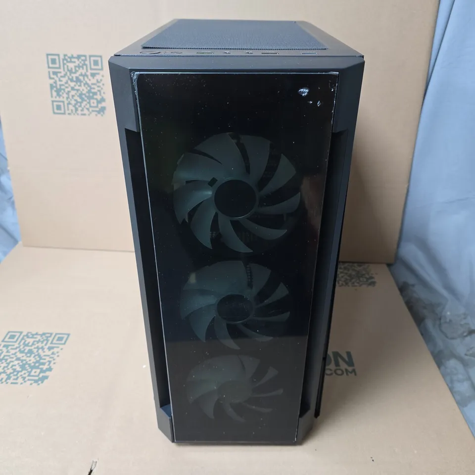 DESTROYER ATX GAMING CASE – MID-TOWER, TEMPERED GLASS PANELS (6X ARGB FANS INCLUDED)