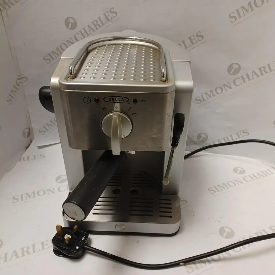 BELLA BECM02 LINEA ESPRESSO COFFEE MACHINE - SILVER