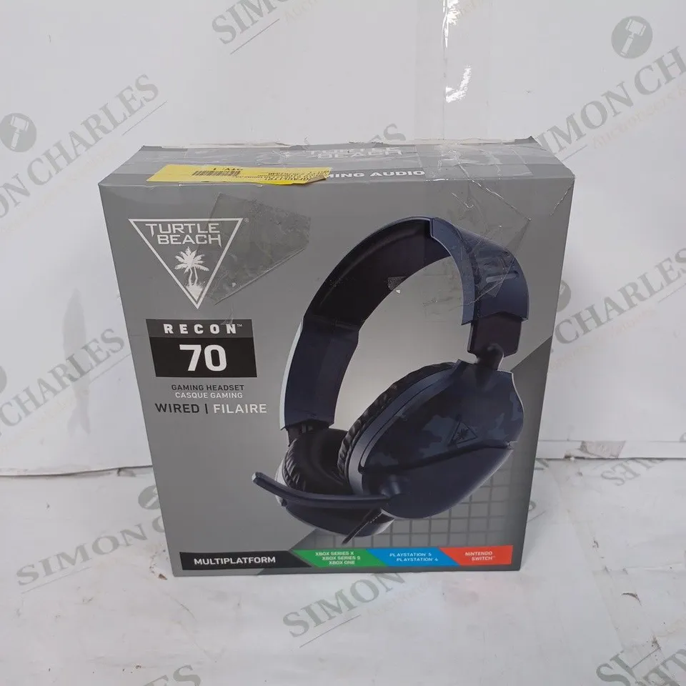 TURTLE BEACH RECON 70 WIRED MULTIPLATFORM GAMING HEADSET 