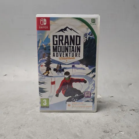 SEALED NINTENDO SWITCH GRAND MOUNTAIN ADVENTURE WONDERLANDS 