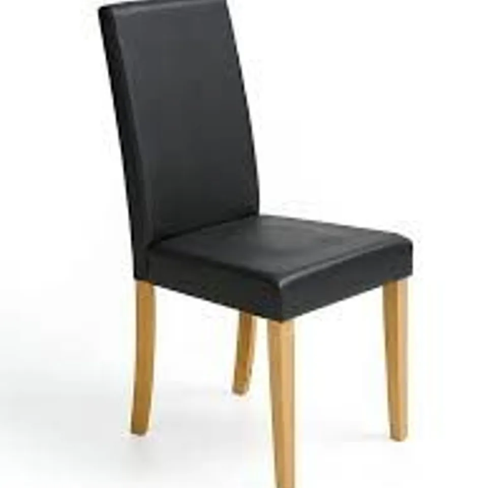 BOXED SET OF 4 PRIMO BLACK DINING CHAIRS (1 BOX)