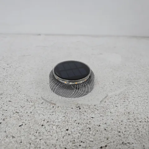 BOXED SOLAR FLOWER WALL LIGHT