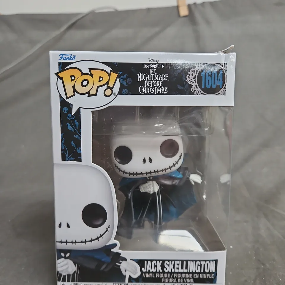 FUNKO POP! JACK SKELLINGTON VINYL FIGURE – THE NIGHTMARE BEFORE CHRISTMAS - 1604