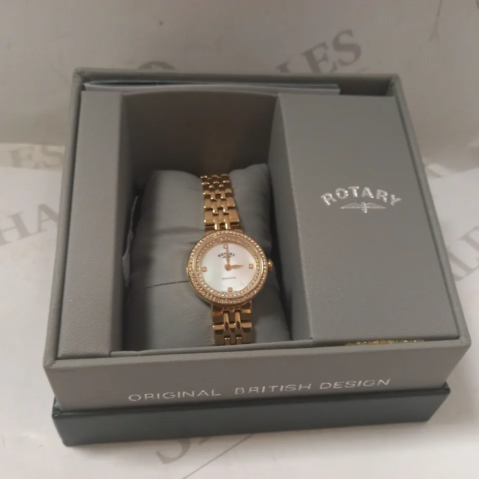 ROTARY STAINLESS STEEL LADIES WATCH RRP £165