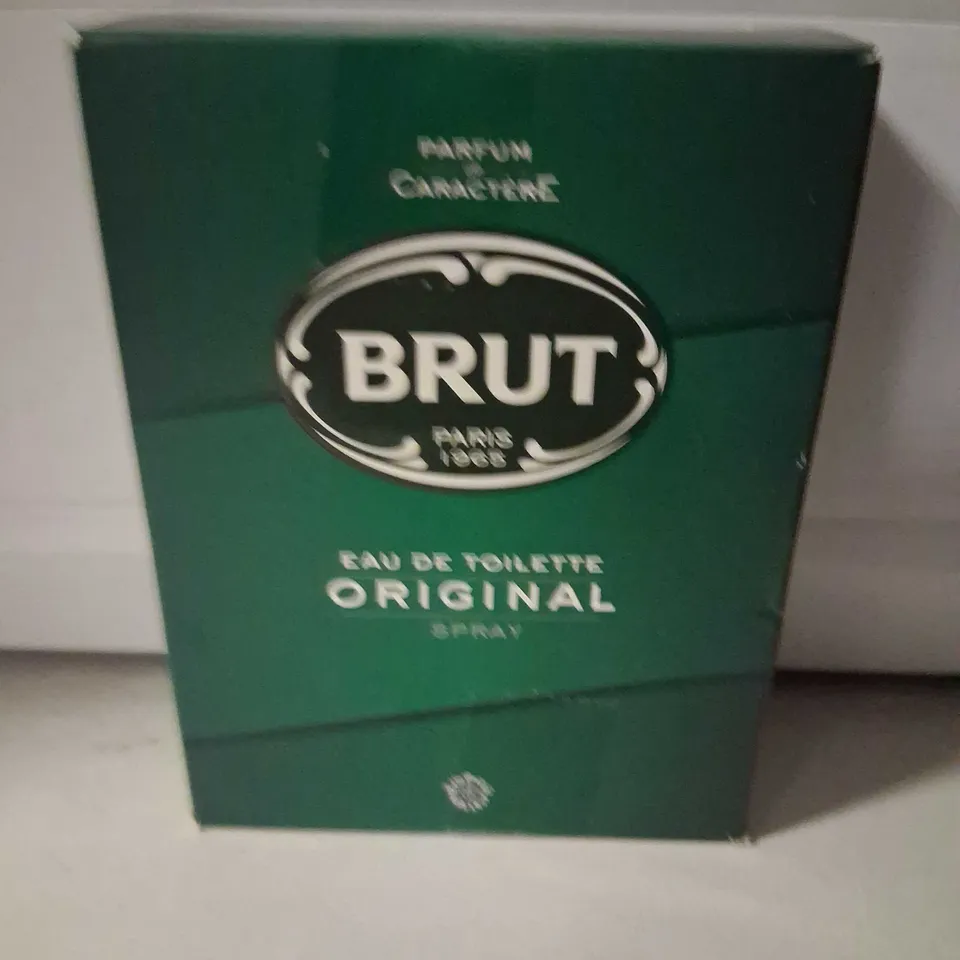 BOXED BRUT PARIS EAU DE TOILETTE ORIGINAL SPRAY 100ML