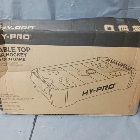 BOXED HY-PRO 20" TABLETOP AIR HOCKEY