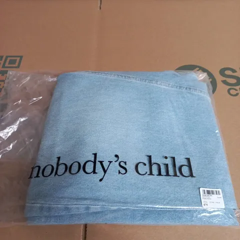 NOBODY'S CHILD DENIM GARMENT – BLUE, UK 8 (EU 34, US 4)