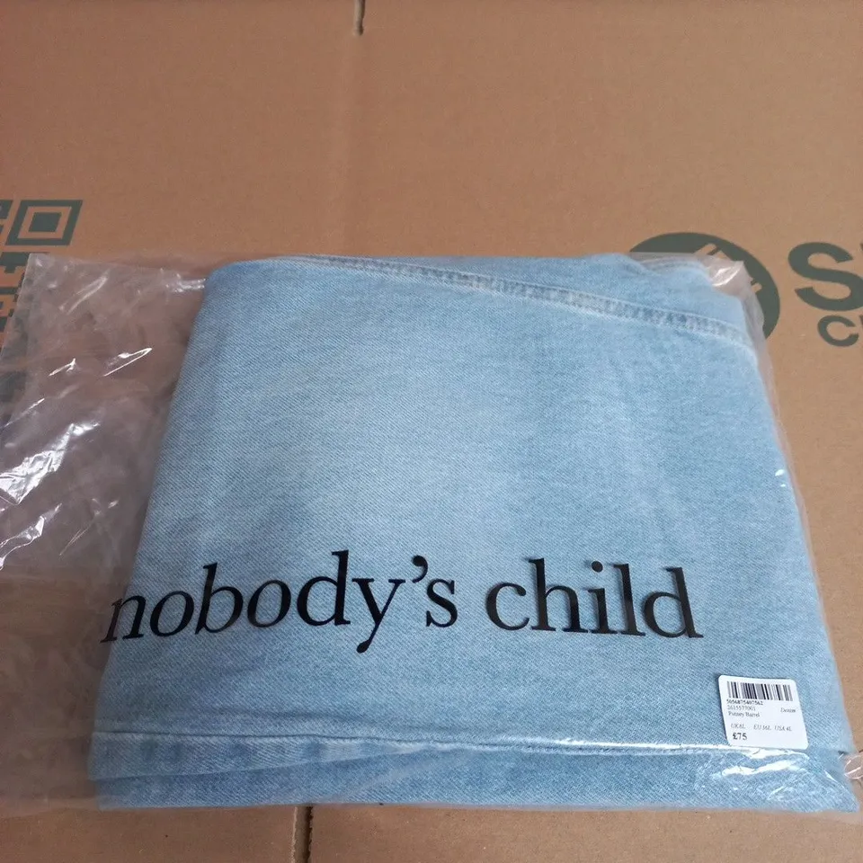 NOBODY'S CHILD DENIM GARMENT – BLUE, UK 8 (EU 34, US 4)