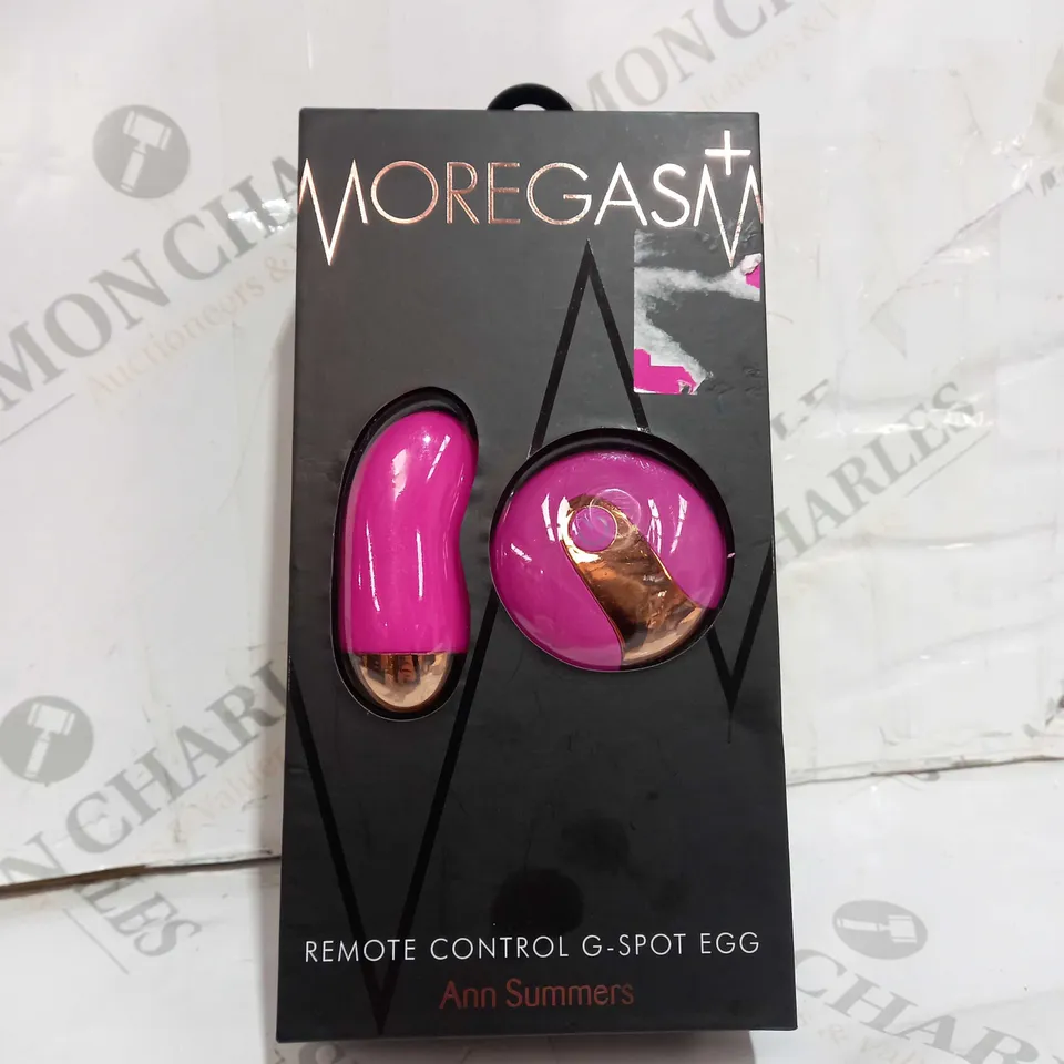 BOXED MOREGASN REMOTE CONTROL G-SPOT EGG