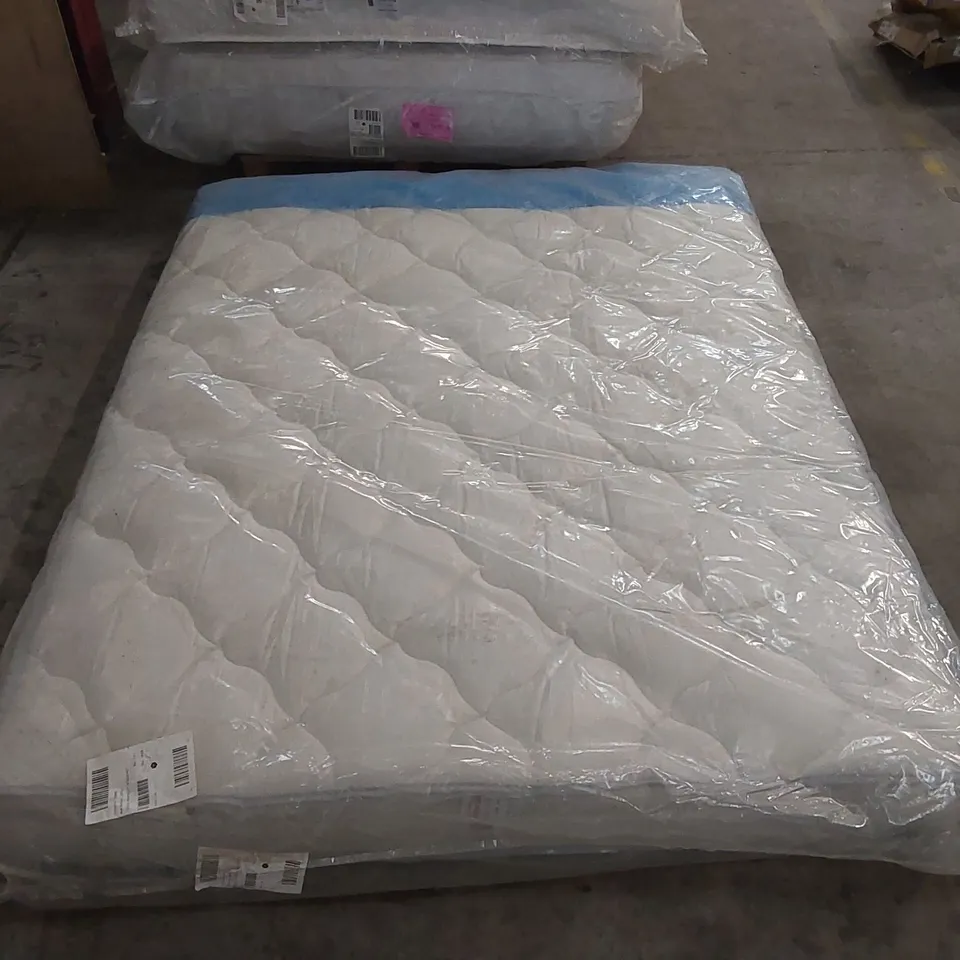 QUALITY BAGGED DESIGNER KING SIZE 150cm AIRSPRUNG LUXURY QUILTED MEDIUM MATTRESS RRP £259