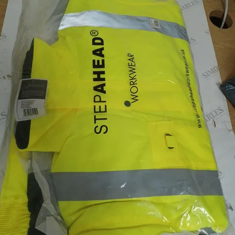 STEP AHEAD WORKWEAR HI VIS BOMBER SIZE 2XL 