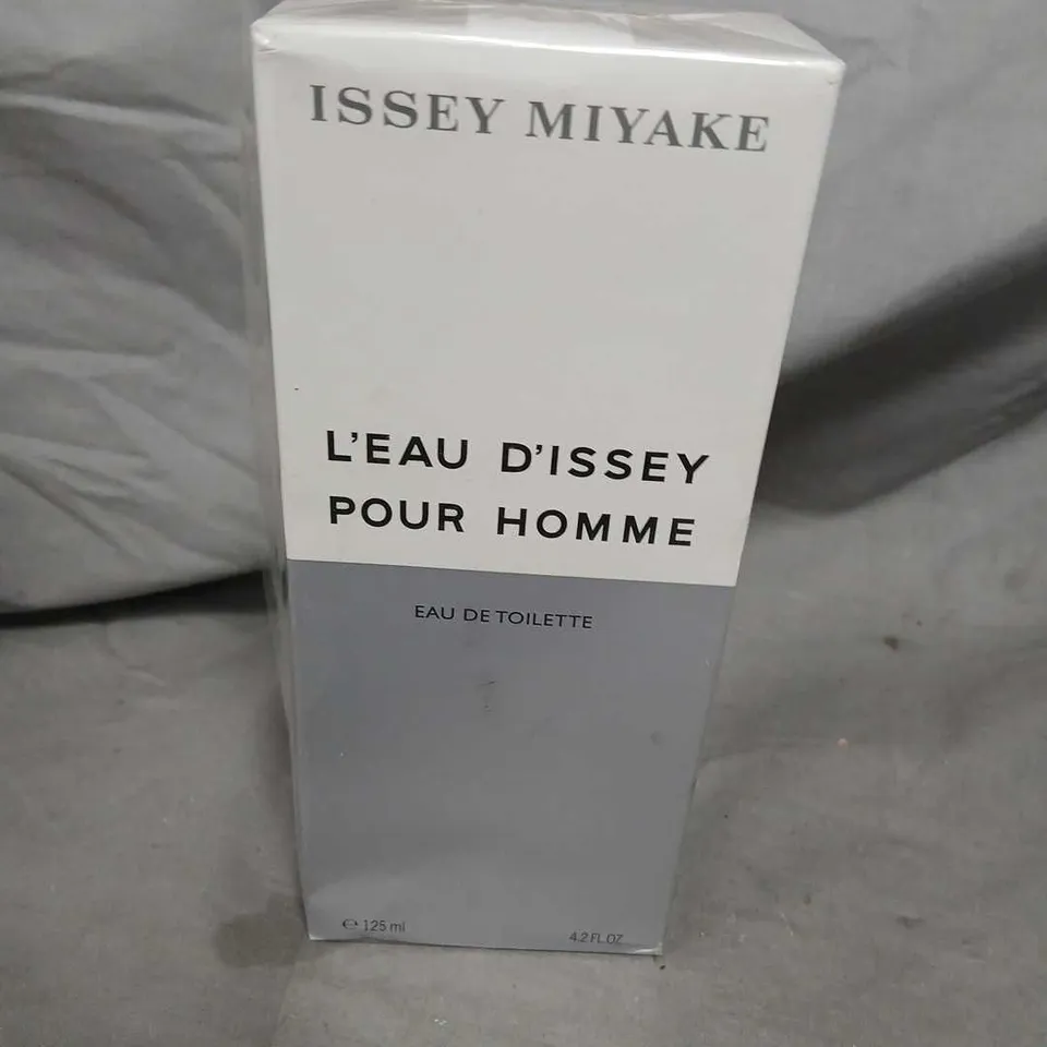 BOXED AND SEALED ISSEY MIYAKE L'EAU D'ISSEY POUR HOMME EAU DE TOILETTE 125ML