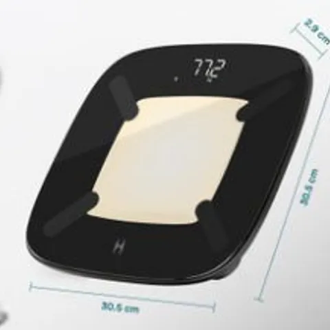 BOXED HOMEDICS GLO BODY ANALYSER SCALE