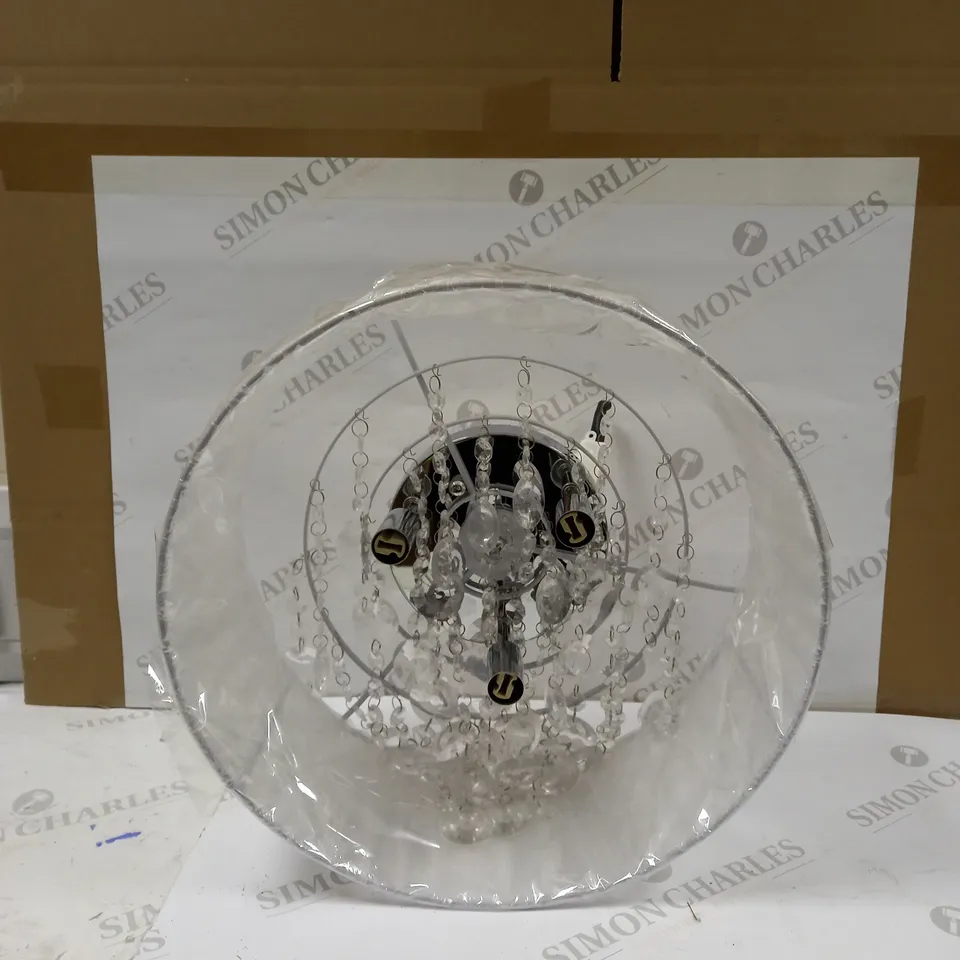 JOHN LEWIS RIBBON DROPLET FLUSH LIGHT SHADE 