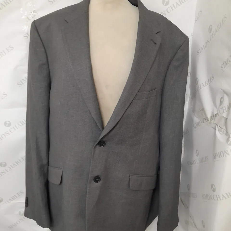TAYLOR & WRIGHT GREY TAILORED JACKET - 48R
