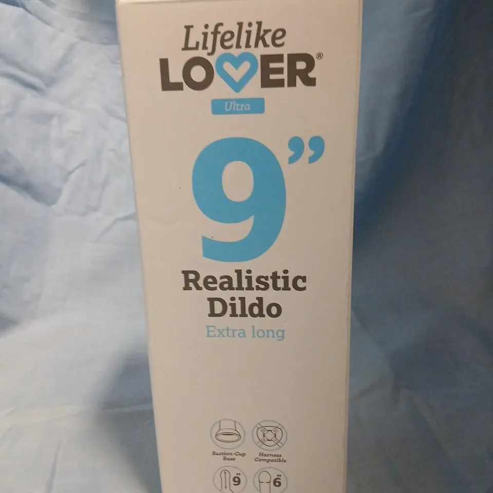 LOVEHONEY LIFELIKE LOVER 9-INCH REALISTIC DILDO, EXTRA LONG