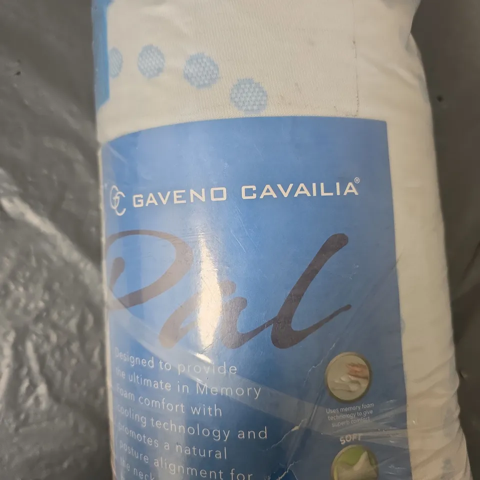 GAVENO CAVAILIA COOL MEMORY FOAM PILLOW, WHITE, 70X45 CM