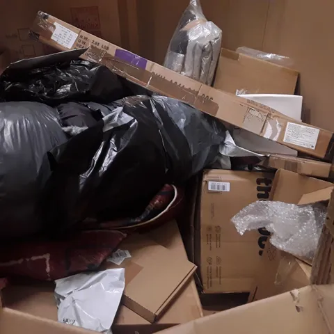 PALLET CONTAINING ASSORTED HOUSEHOLD PRODUCTS INCLUDING BEACH UMBRELLA, BABY STROLLER & WARM NIGHT LIGHT