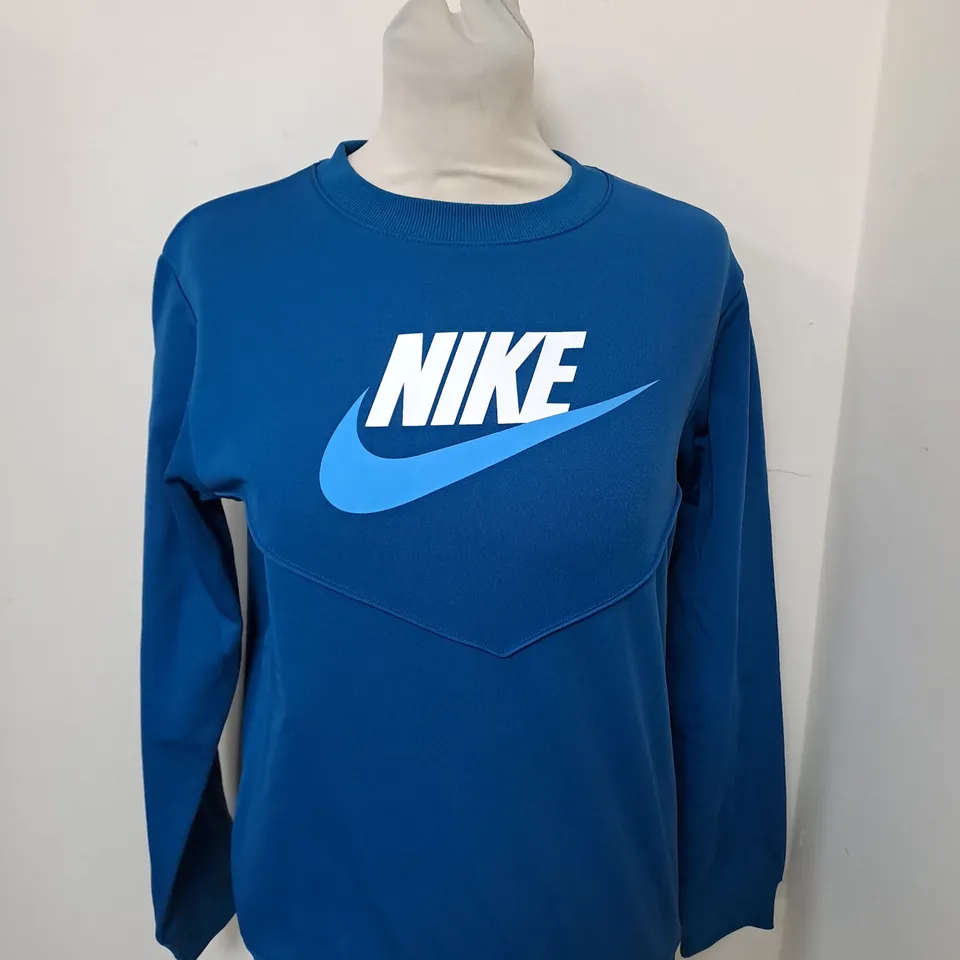NIKE LOGO FLEECED SWEATSHIRT AND JOGGING BOTTOMS SIZE L (KIDS)
