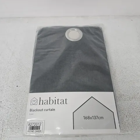 HABITAT BLACKOUT CURTAIN – EYELET, 168 X 137 CM