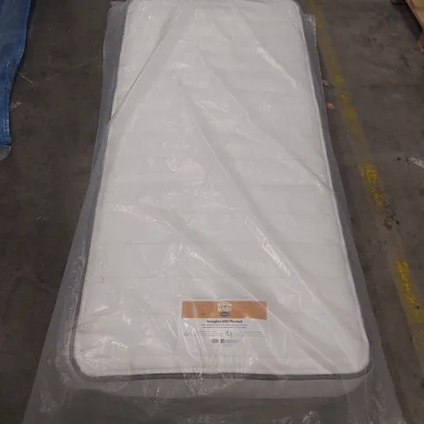 QUALITY BAGGED SILENTNIGHT 90cm SINGLE GROWTH KIDS IMAGINE 600 POCKET MATTRESS