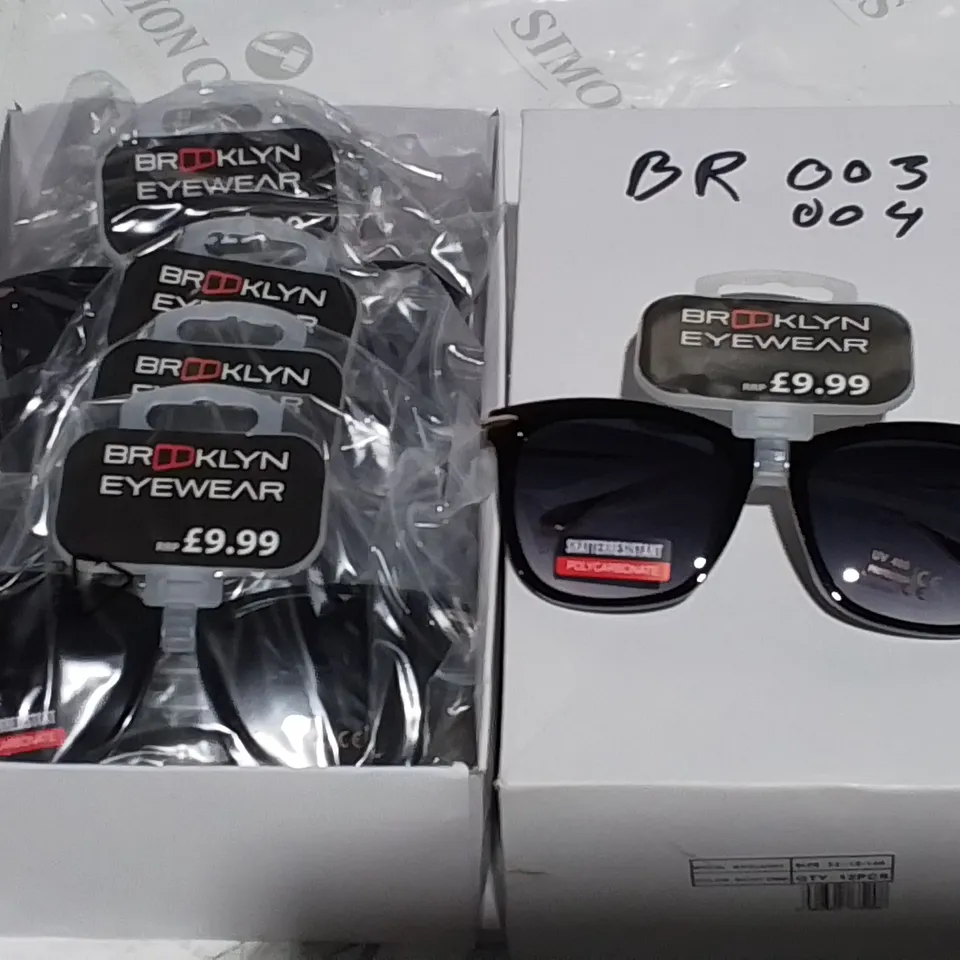 LOT OF 12 PAIRS OF BROOKLYN EYEWEAR GLASSES