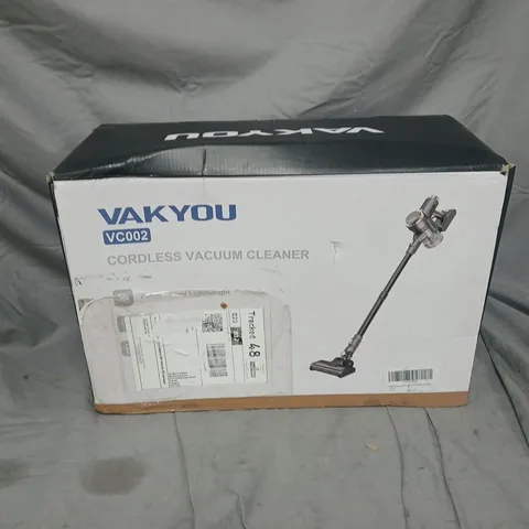 BOXED VAKYOU CORDLESS VACUUM CLEANER VC002