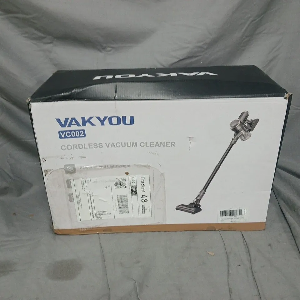 BOXED VAKYOU CORDLESS VACUUM CLEANER VC002